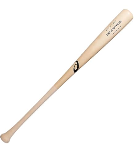 Amazon | asics(アシックス) 野球 GOLDSTAGE 軟式用木製バット